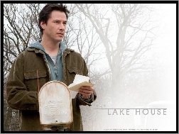 drzewa, list, Keanu Reeves, The Lake House, mgła